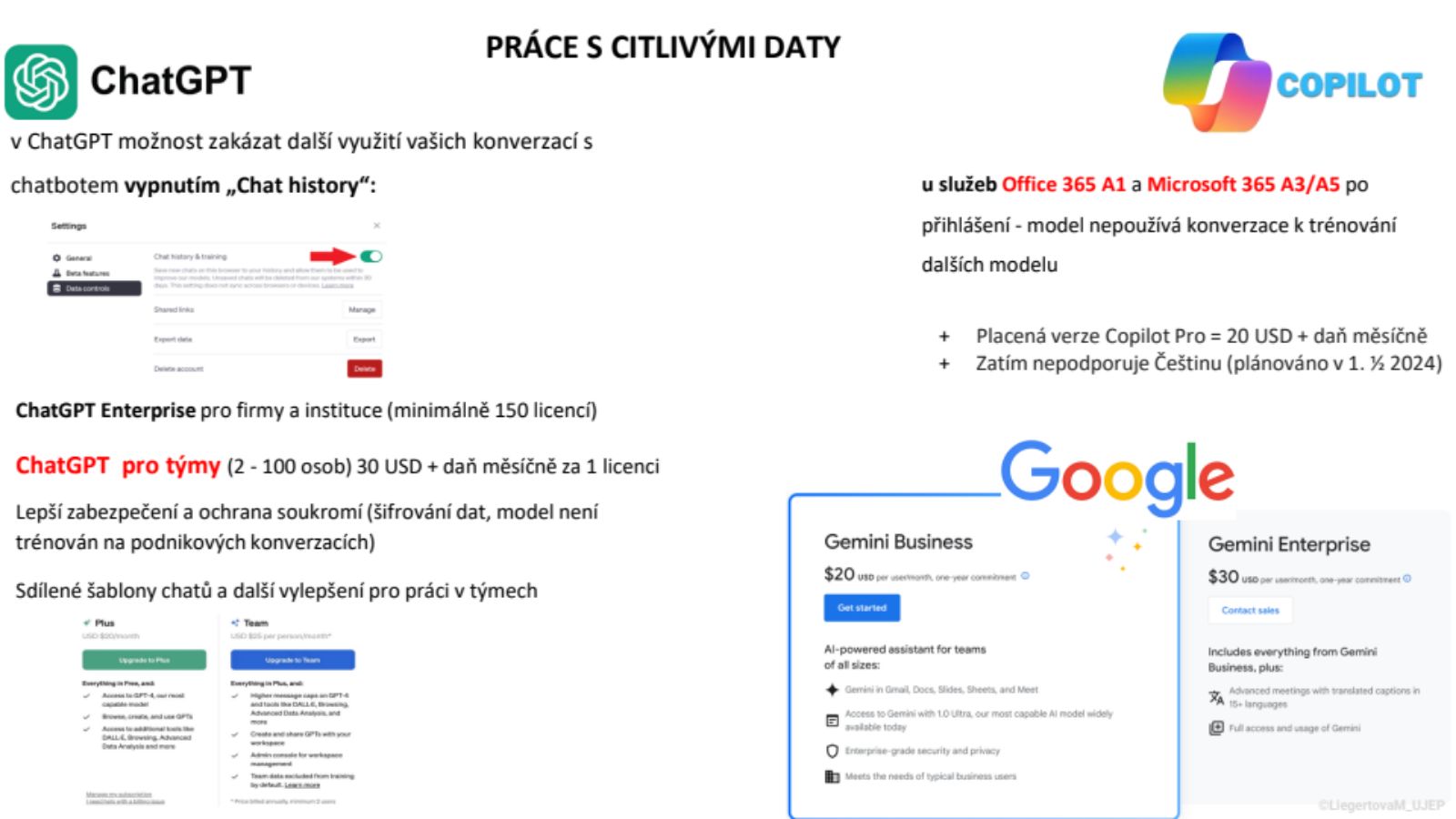 Snímek prezentace